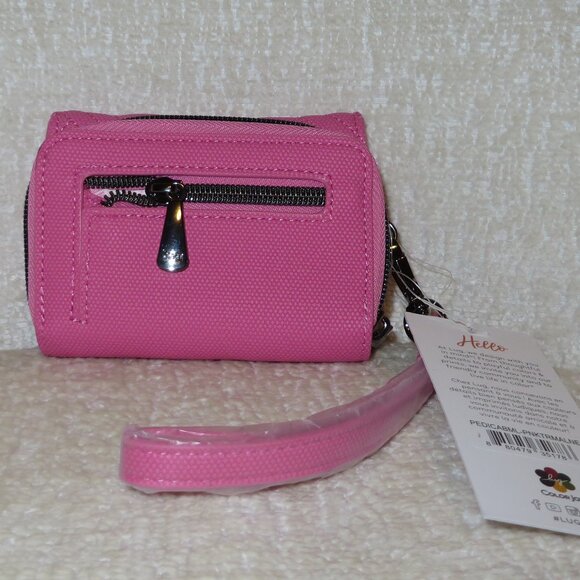 Lug Pedicab Matte Luxe VL RFID Wallet Wristlet BNWT - Picture 3 of 8